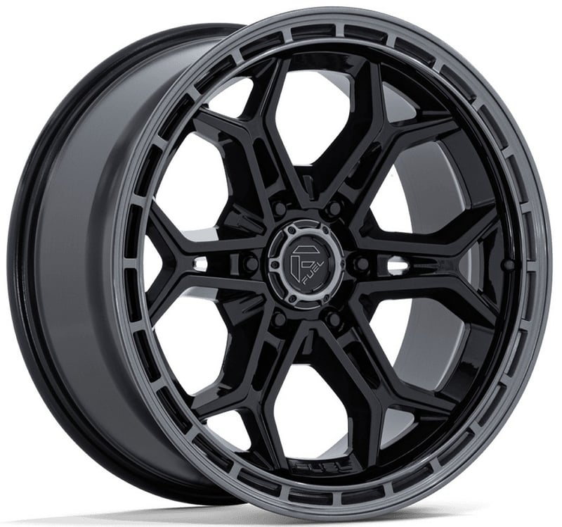 Fuel Off-Road FC896 Heathen Gloss Black w/ Gloss Gunmetal Lip