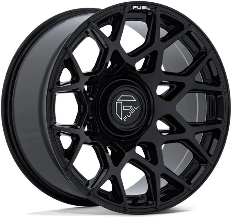 20x9 fuel off-road heist gloss black fc907 6x135 6x5.5/139.7 1mm
