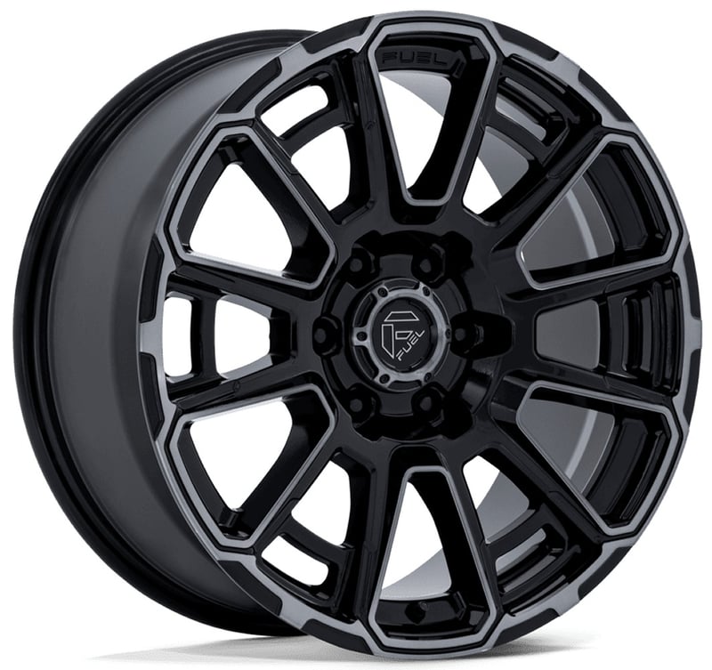 Fuel Off-Road FC910 Foxhound Gloss Black Dark Tinted