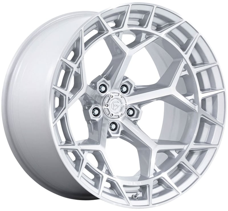 Fuel Off-Road FC873 Charger (5-Lug) Gloss Silver Machined