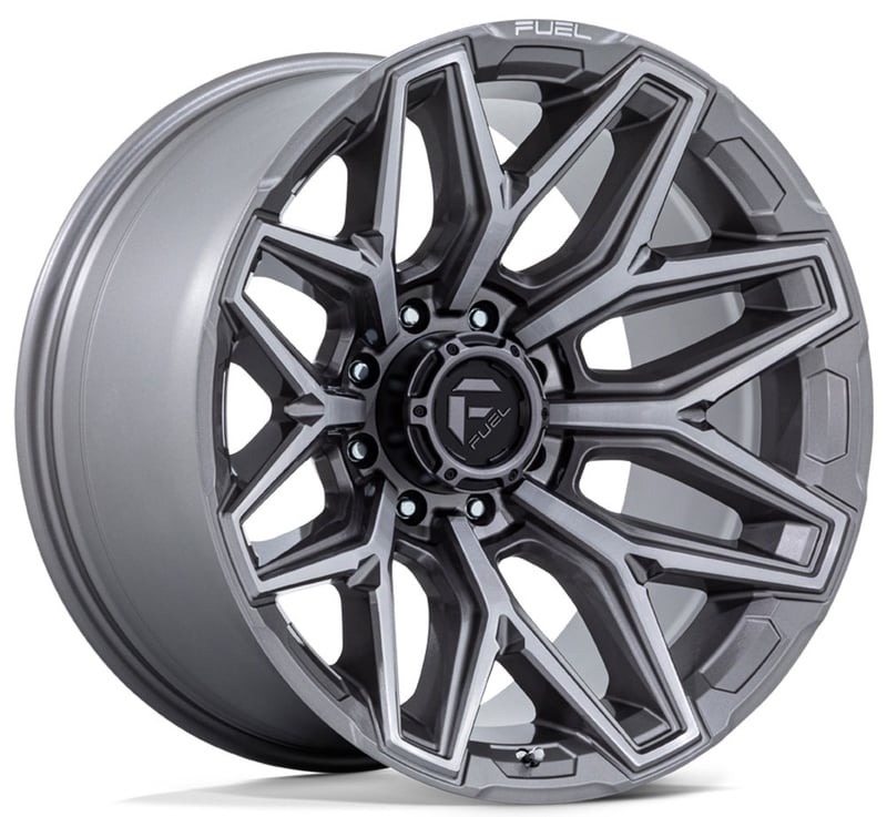 Fuel Off-Road FC854 Flux (8-Lug) Platinum