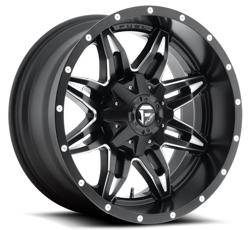 15x10 fuel off-road lethal matte black milled d567 5x4.5/114.3 5x4.75/120.7 -43mm