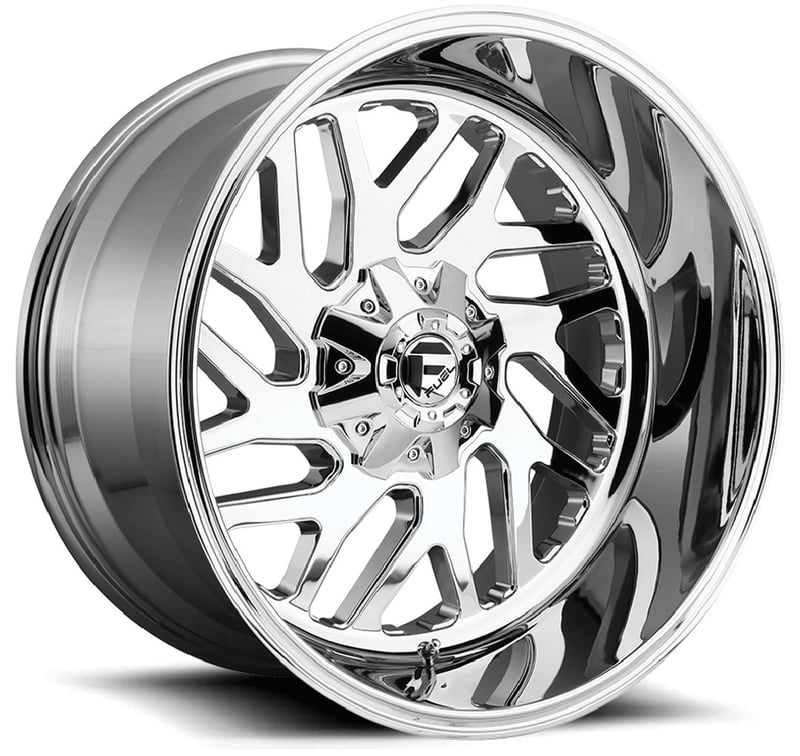 20x10 fuel off-road triton chrome d609 6x135 6x5.5/139.7 -19mm