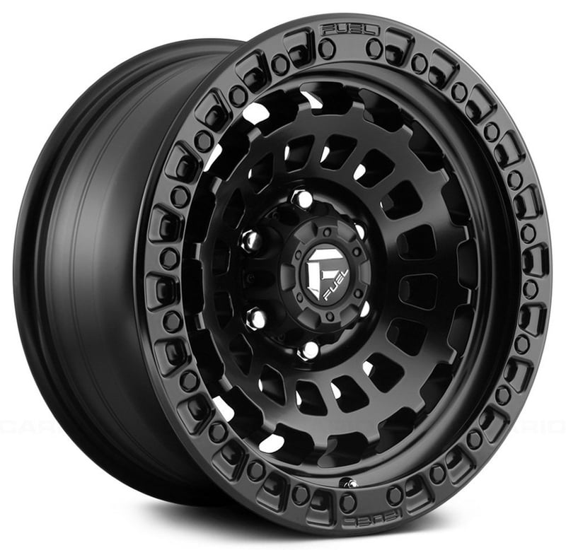 17x9 fuel off-road zephyr matte black d633 (truck) 6x5.5/139.7 1mm
