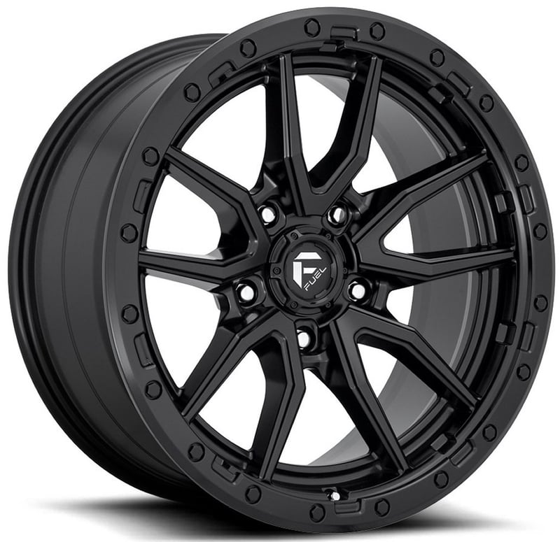 20x9 fuel off-road rebel 5 matte black d679 (5 lug) 5x5/127 1mm