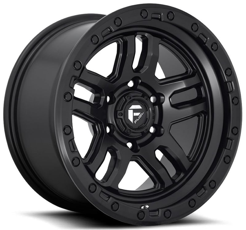 17x9 fuel off-road ammo matte black d700 5x5/127 -12mm