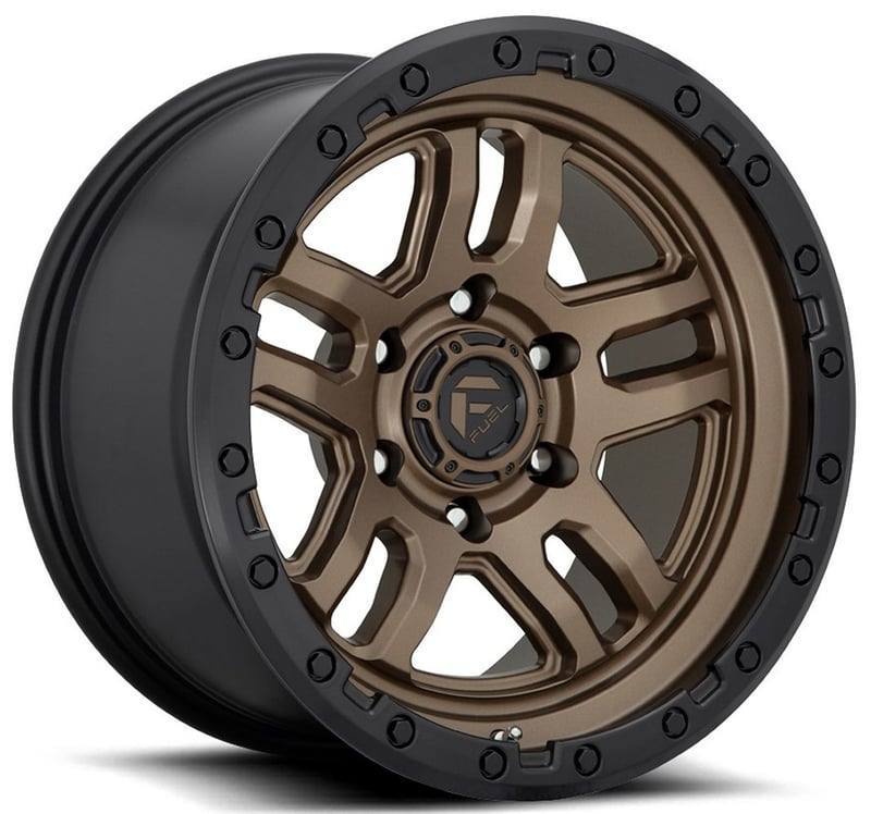 17x9 fuel off-road ammo bronze w/ black ring d702 6x5.5/139.7 1mm