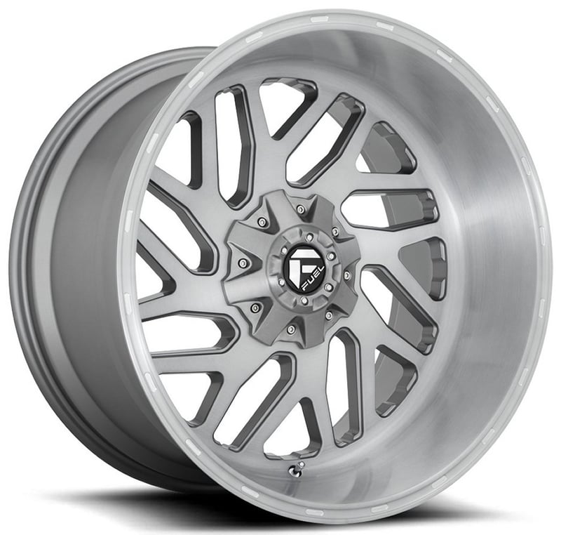 (clearance - no returns) 20x10 fuel off-road triton platinum tinted d715 5x4.5/114.3 5x5/127 -18mm