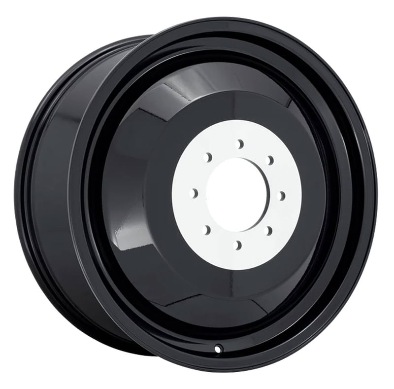 24x8.25 fuel off-road d500 gloss black dually rear inner 10x225 118mm 170.1 c.b.