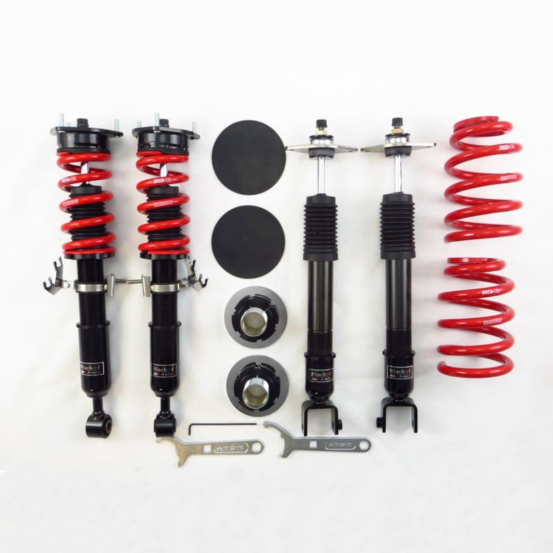 rs-r 07-15 infiniti g37 4dr (pv36/kv36) black-i coilovers xbkn120m