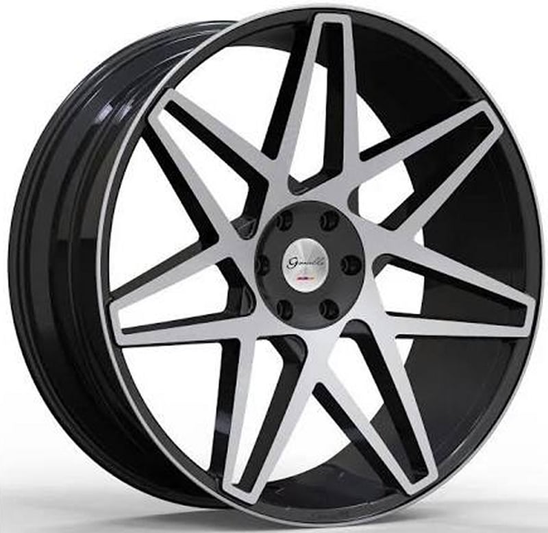 Gianelle Parma Gloss Black Machined