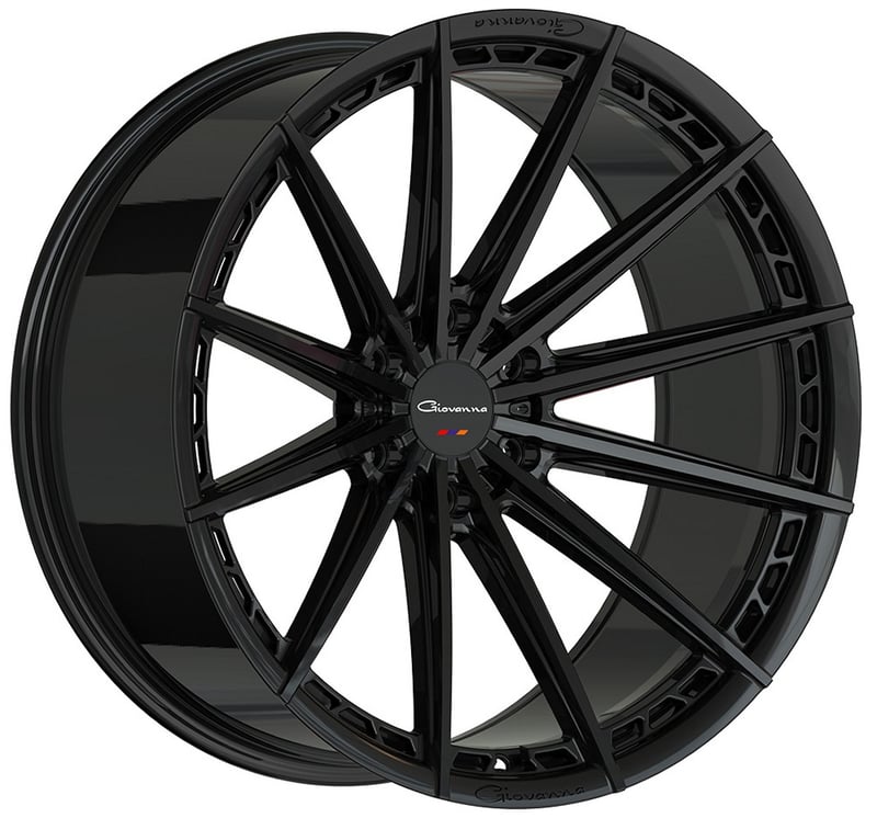 24x10 giovanna alesanna 12 gloss black (6-lug) 6x139.7/5.5 10mm