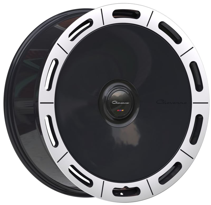 Giovanna Amur Gloss Black w/ Machined Lip