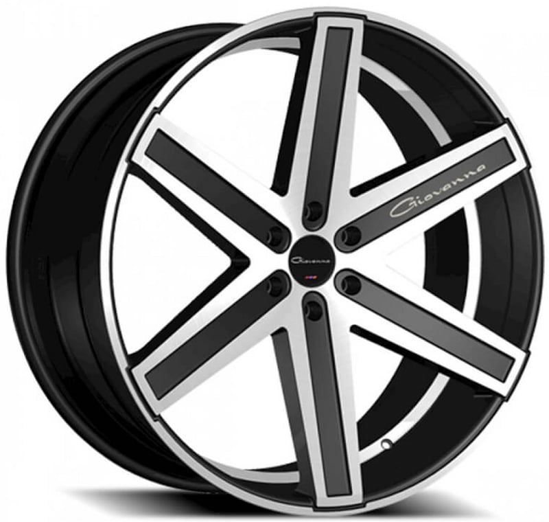22x10 giovanna dramuno-6 gloss black machined 6x5.5/139.7 20mm