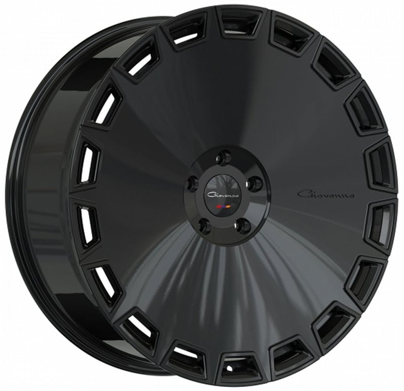 24x9.5 giovanna dicotto gloss black (flow formed) 5x112 5x120 15mm