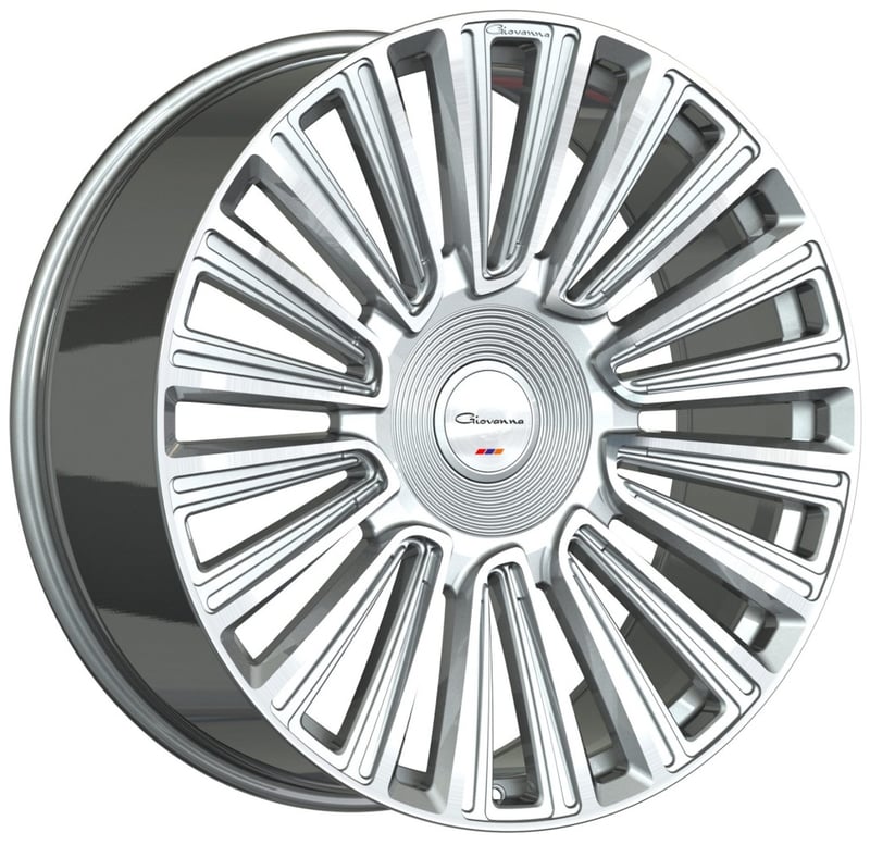 Giovanna Trento Gloss Silver Machined