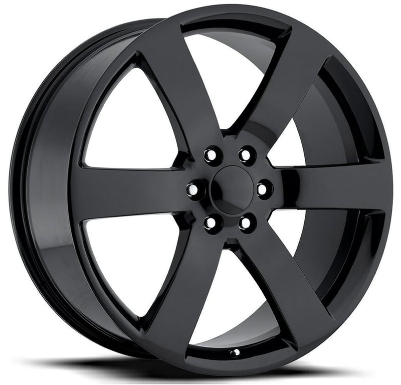 20x10 chevrolet trailblazer ss - tbss replica wheel gloss black fr32f (flow formed) 6x5/127 45mm