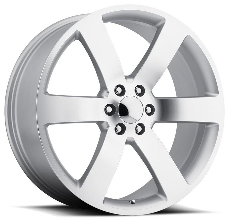 20x10 chevrolet trailblazer ss - tbss replica wheel silver machined face fr32f (flow formed) 6x5/127 45mm
