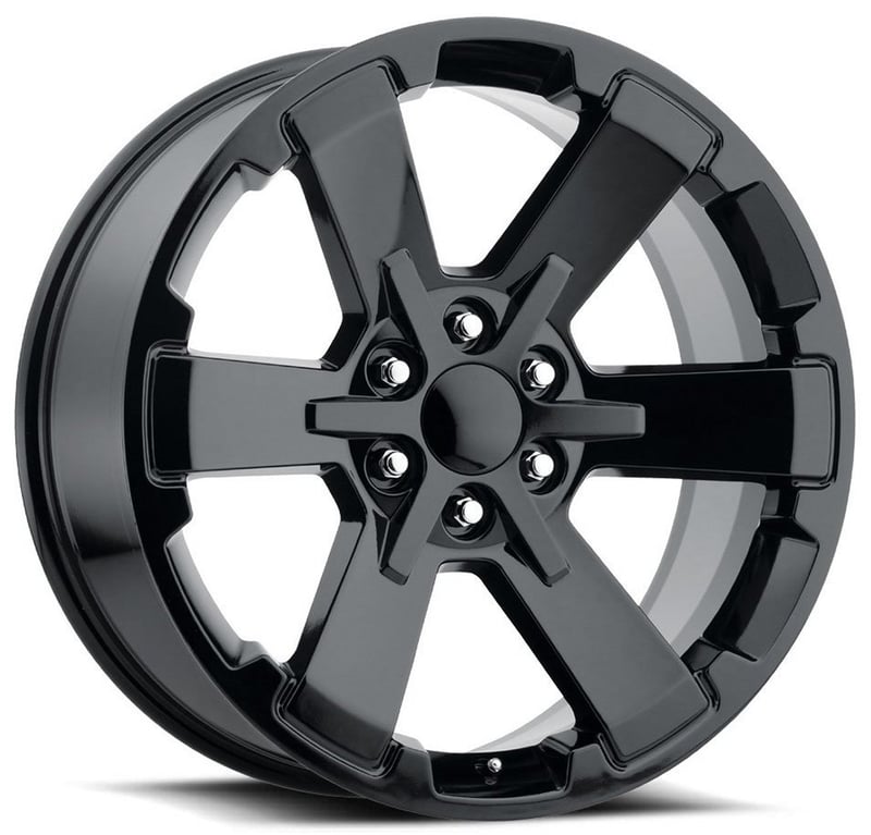 Factory Reproductions Replica GMC Dual Six Star FR45 Replica Wheel Gloss Black