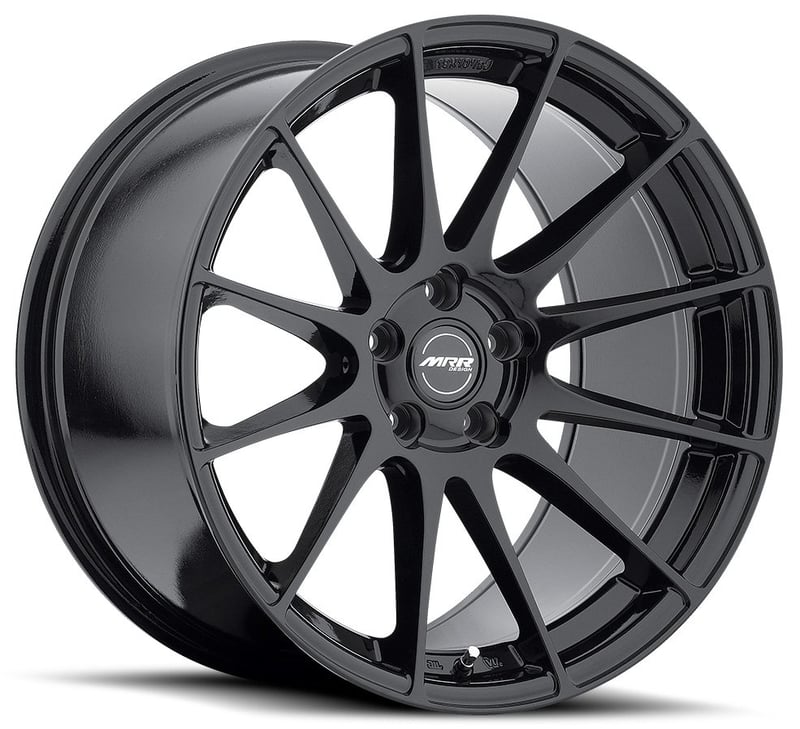 19x8.5 mrr ground force gf6 gloss black (custom)