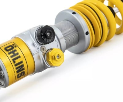 ohlins 16-21 porsche cayman gt4 cs (981) ttx-pro coilover system pof mr10s2