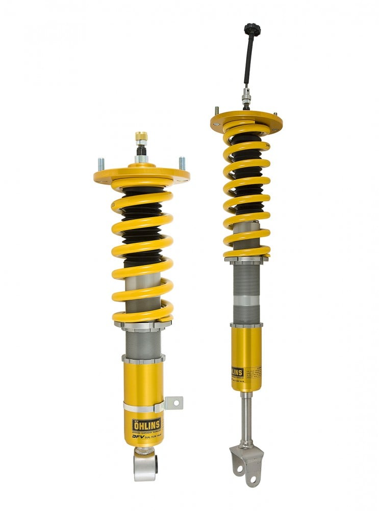 ohlins 95-02 nissan skyline gt-r (r33/r34) road & track coilover system nis mi10s1