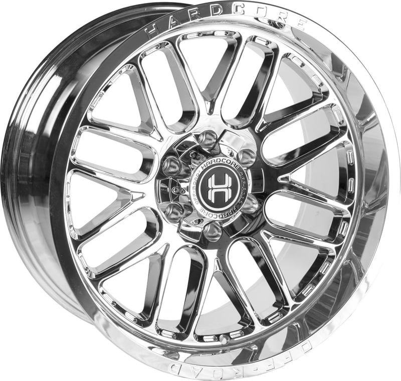 20x10 hardcore off-road hc102 chrome 8x170 -19mm