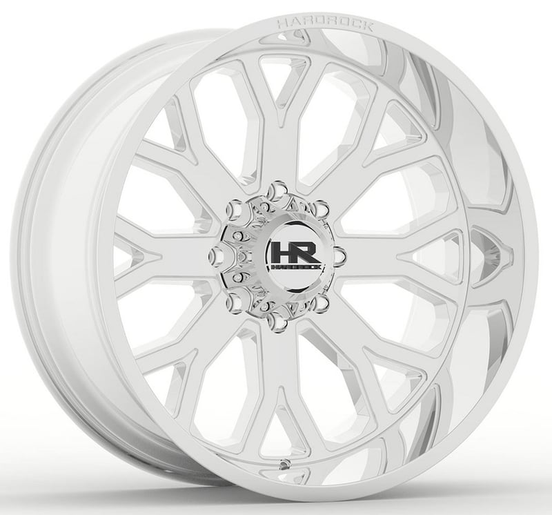 26x14 hardrock off-road h504 slammer xposed chrome (* may require trimming) 8x170 -76mm