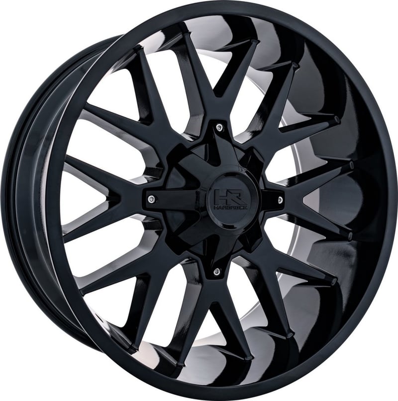 20x9 hardrock off-road h700 affliction gloss black 5x5.5/139.7 5x150 0mm