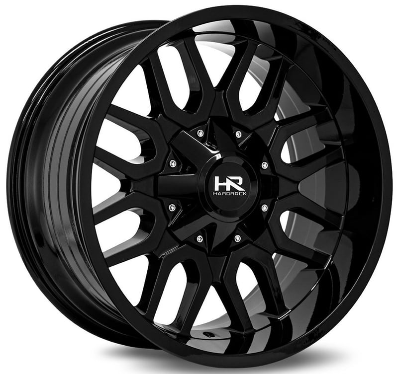 20x10 hardrock off-road h709 commander gloss black 5x150 5x5.5/139.7 -19mm