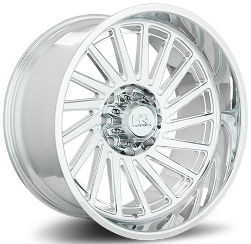 22x12 hardrock off-road h905 polished (concave forged) (* may require trimming) 6x135 -51mm