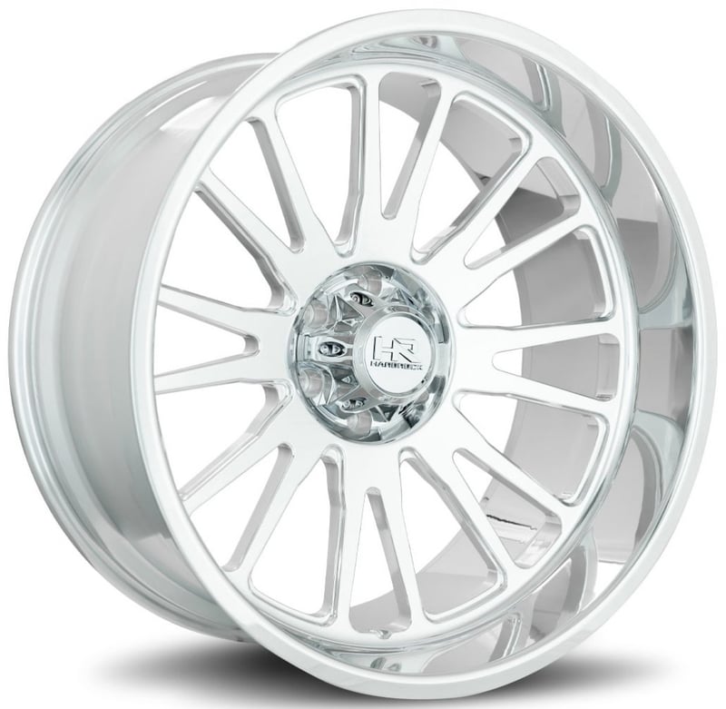22x12 hardrock off-road h908 polished (concave forged) (* may require trimming) 5x5.5/139.7 -51mm