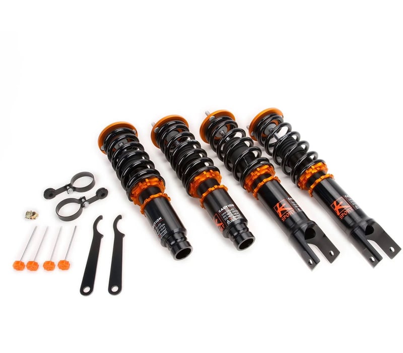 ksport kontrol pro coilover kit for 1992-1995 honda civic/ 1993-1997 honda del sol/ 1994-2001 acura integra chd020-kp