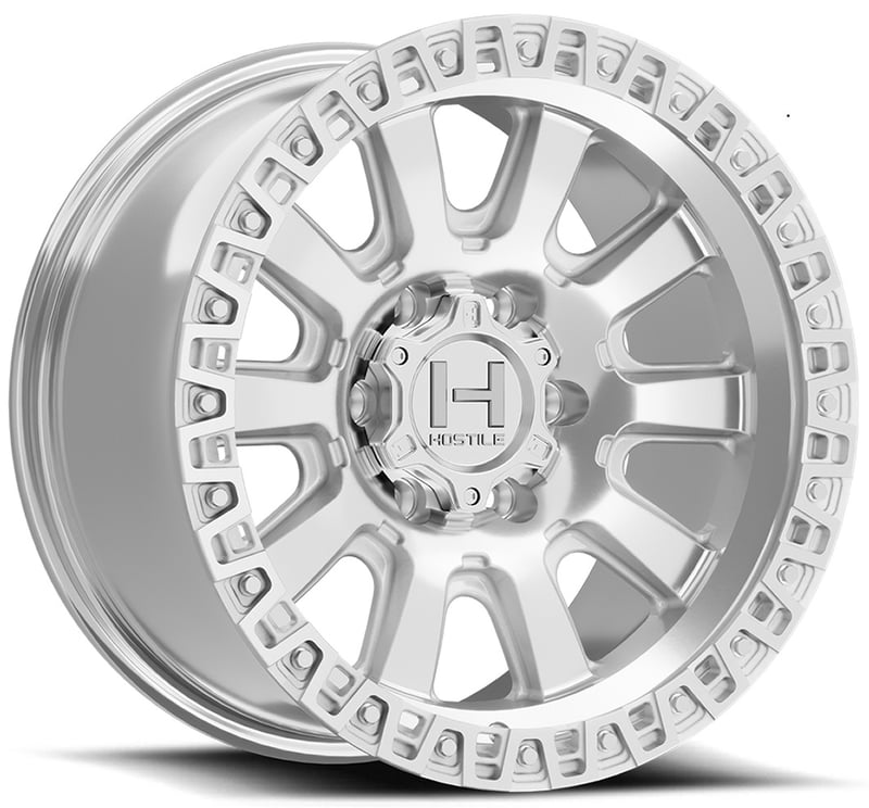 17x9 hostile h138 crawler machined 6x5.5/139.7 -12mm