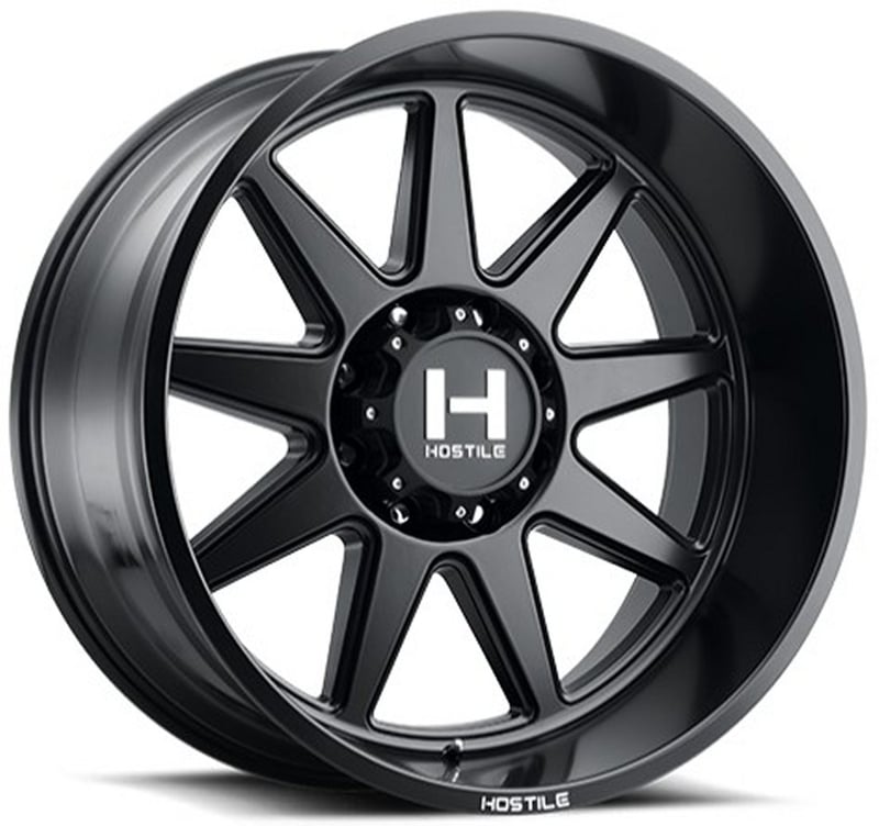 20x12 hostile h121 omega asphalt (* may require trimming) 6x135 -44mm