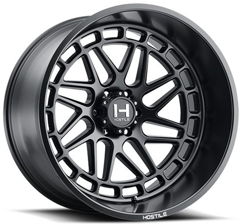 (special pricing) 20x9 hostile h122 reaper asphalt 8x170 0mm