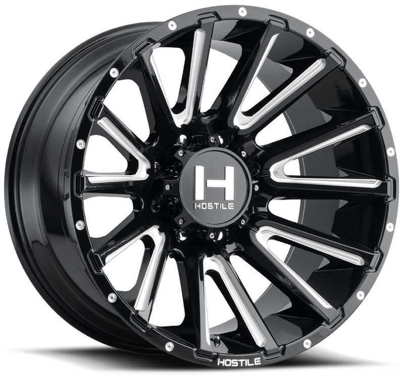 (special pricing) 20x10 hostile h123 typhoon blade cut 6x135 -19mm