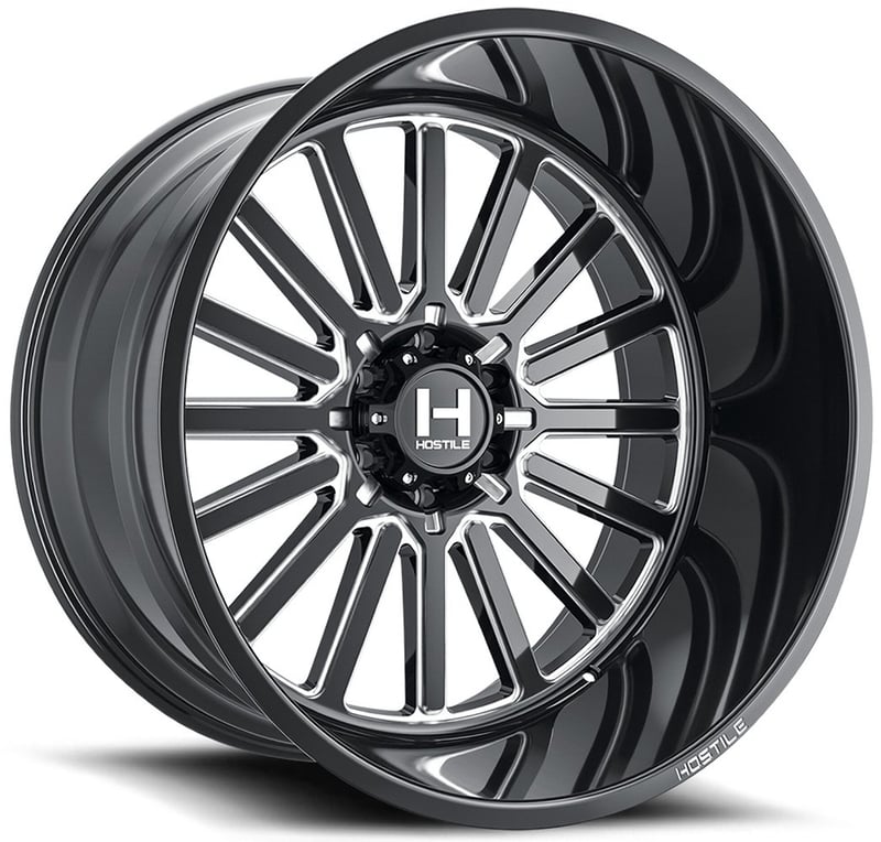 20x9 hostile h127 titan blade cut (6 lug) 6x5.5/139.7 0mm