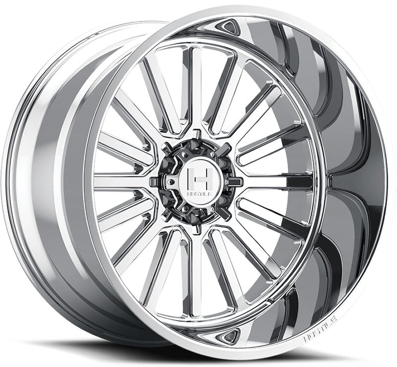 22x10 hostile h127 titan armor plated (6 lug) 6x135 -25mm