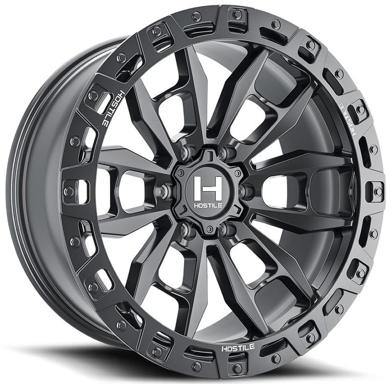 Hostile H130 Baja Crandon (6-Lug) Asphalt