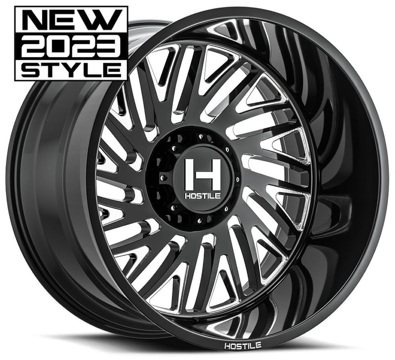 Hostile H131 Syclone Blade Cut (8 Lug) Standard