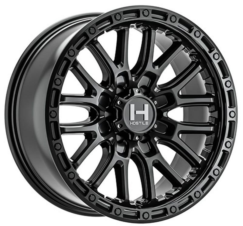 20x9 hostile h135 ridgecrest asphalt (6 lug) 6x135 1mm