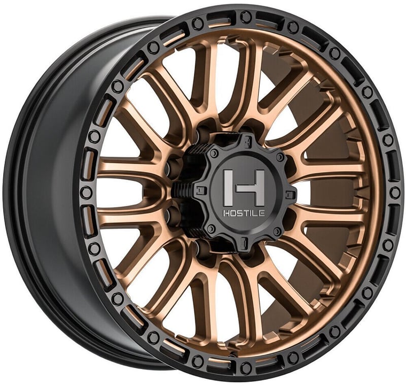 20x9 hostile h135 ridgecrest bronze (8 lug) 8x6.5/165 1mm