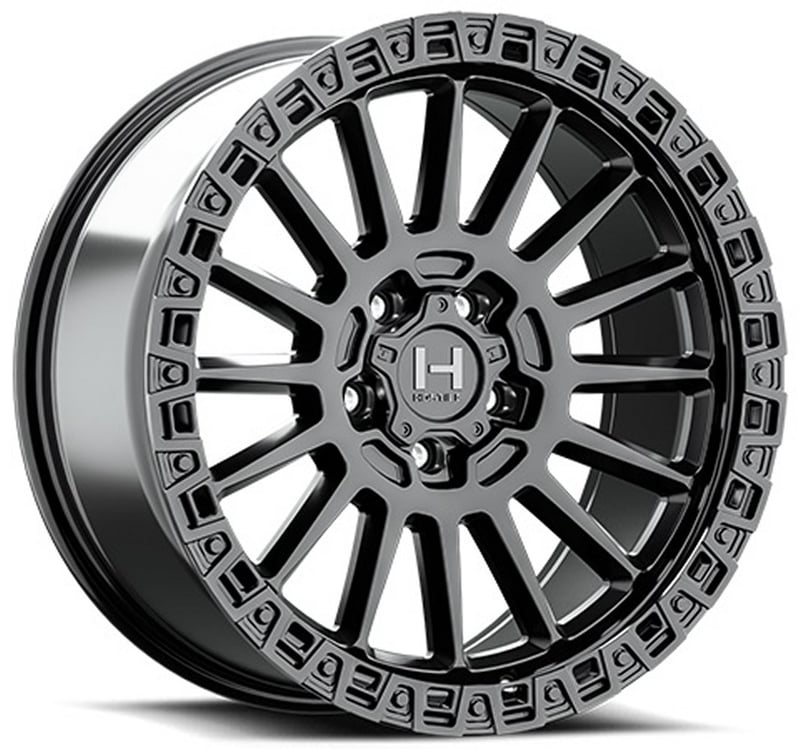 17x9 hostile h137 battle asphalt (5-lug) 5x5/127 -12mm