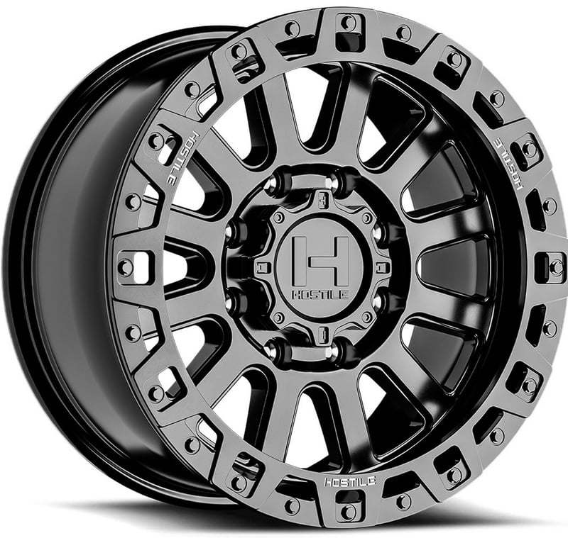 18x9 hostile h139 dominator asphalt 8x170 12mm