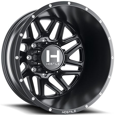22x8.25 hostile h401 sprocket dually rear asphalt 8x210 -221mm 154.3 c.b.