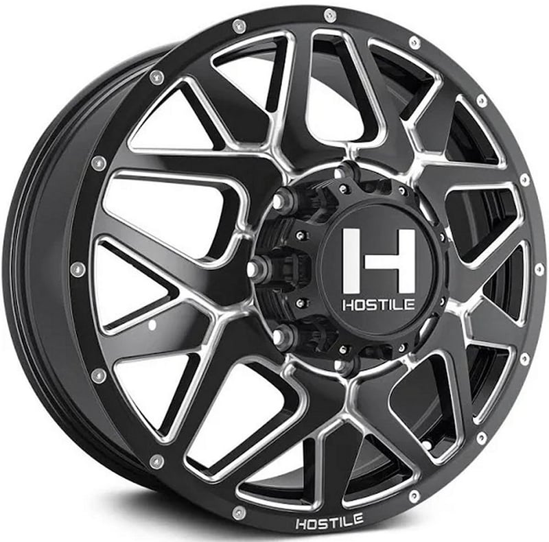 22x8.25 hostile h402 diablo dually front blade cut 8x200 123 mm 142.2 c.b.