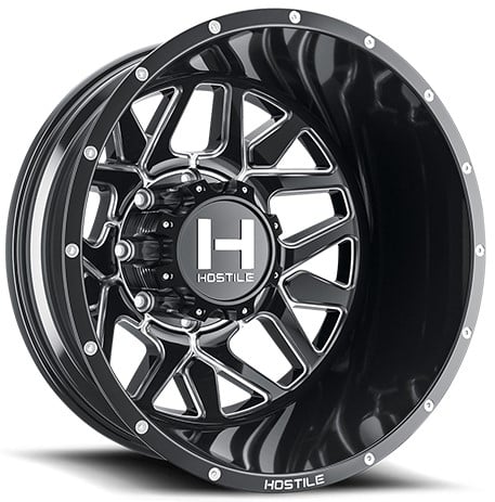 20x8.25 hostile h402 diablo dually rear blade cut 8x200 -221mm 142.2 c.b.
