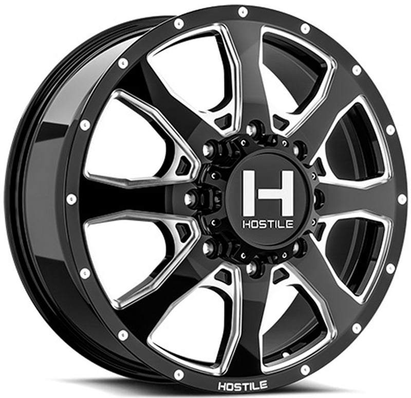20x8.25 hostile h402 kodiak dually front blade cut 8x210 123mm 154.3 c.b.