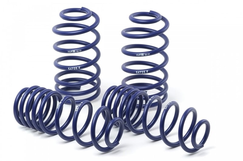 h&r sport springs 12-16 volkswagen beetle 1.8t/2.5l/tdi sport spring 54702